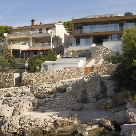 Luxury 5 Bedrooms Magistrala Seafront Private Area Amazing Sea Views Primosten